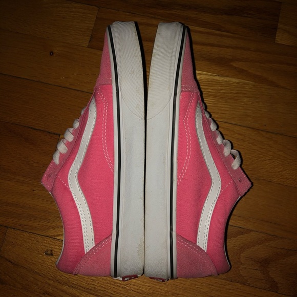 Vans Women's Old Skool Neon Trainers - Picture 3 of 3